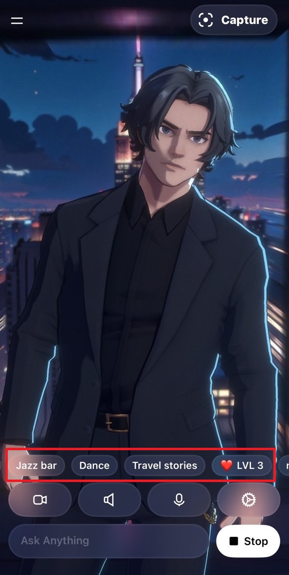 Wähle ein Thema für deine Unterhaltung mit Grok Valentine