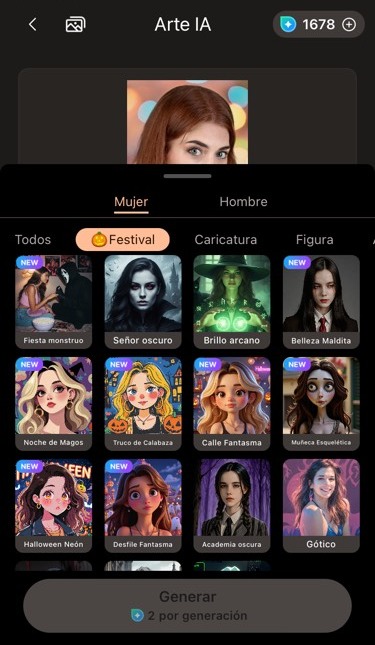 Facilidad de uso con IA