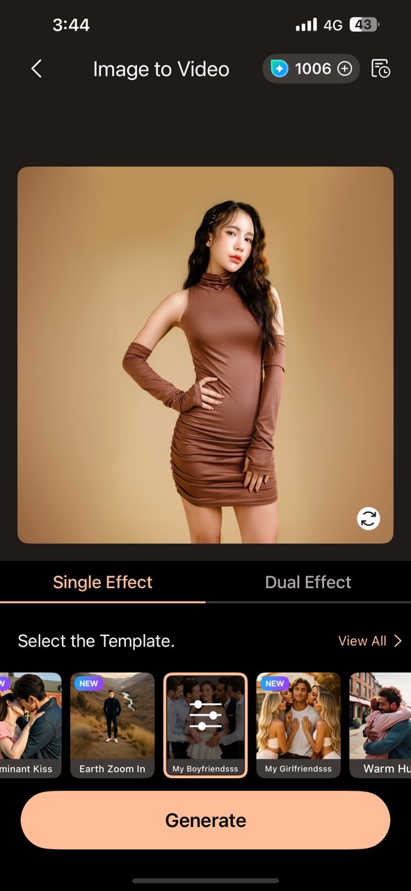 How to animate a picture with PhotoDirector