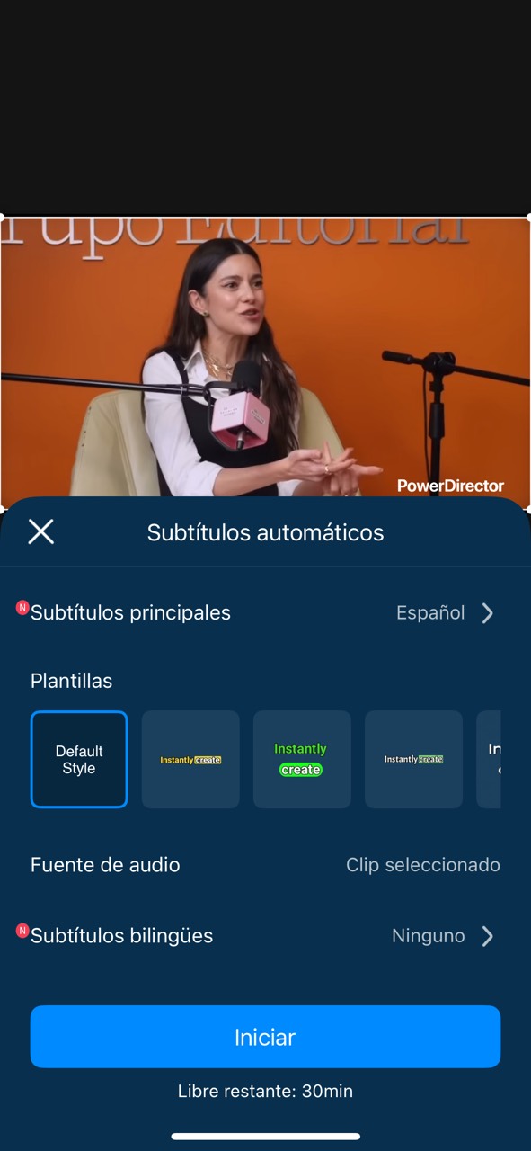 subtítulos automáticos