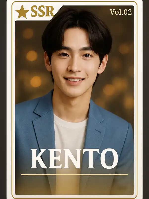 推し活写真のイラスト化サンプル