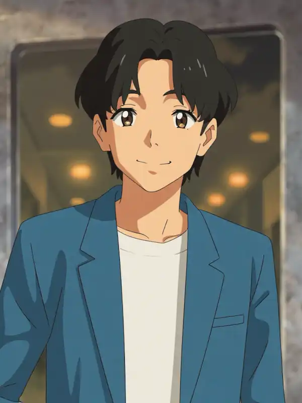 推し活写真のイラスト化サンプル