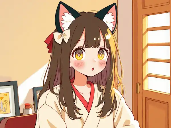 推し活写真のイラスト化サンプル