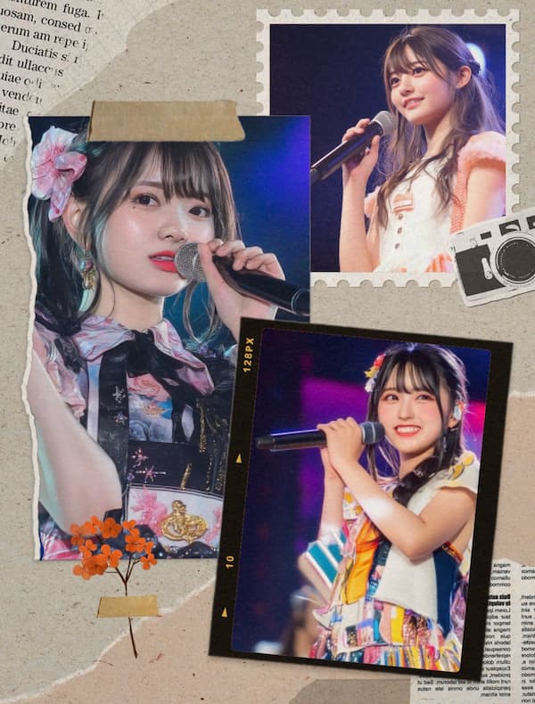 ライブ写真コラージュサンプル