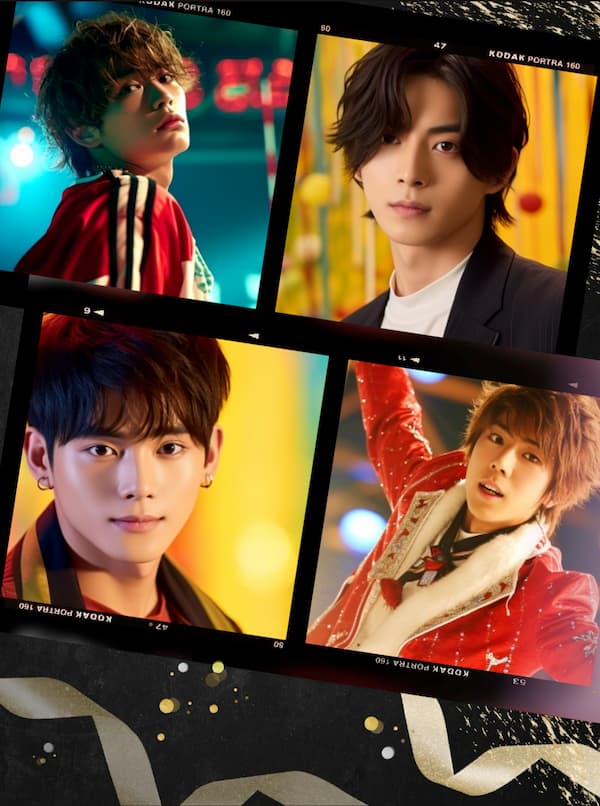 ライブ写真コラージュサンプル