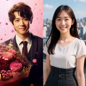 加工アイデア「画像から動画生成」サンプル画像完成図