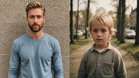 Selecting Hugging animation template in MyEdit