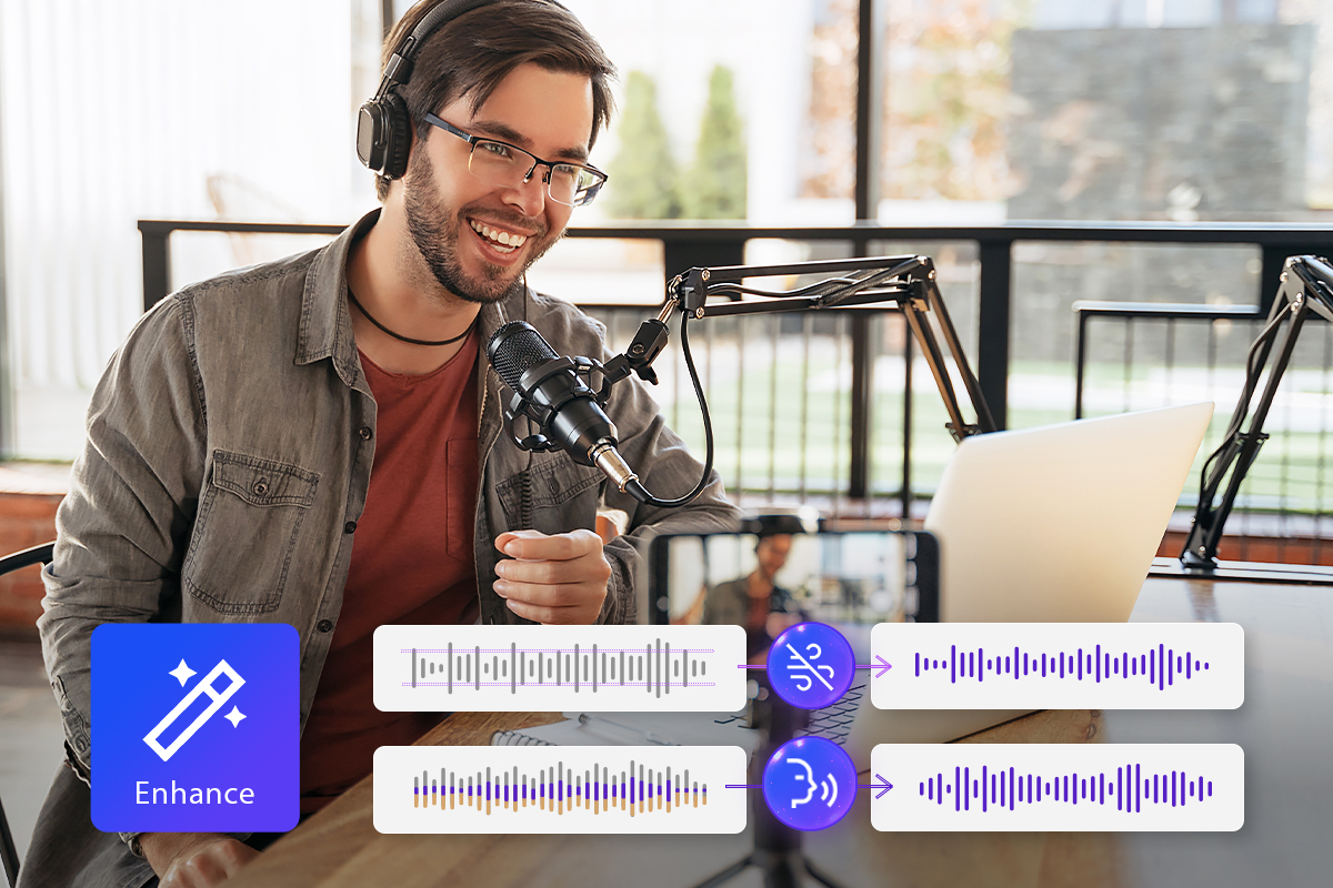 MyEdit PowerDirector Professional Enhance Audio Quality with AI