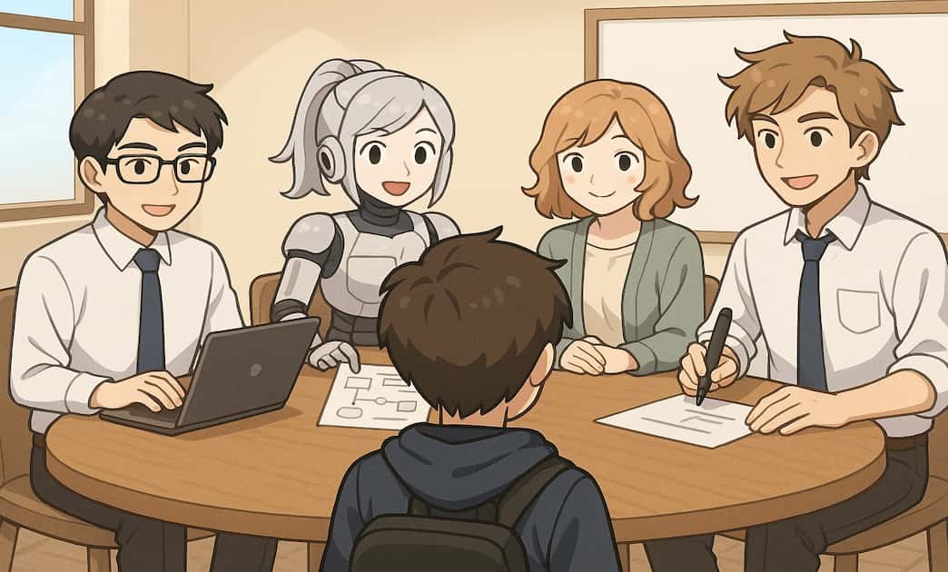 Gensparkの操作画面