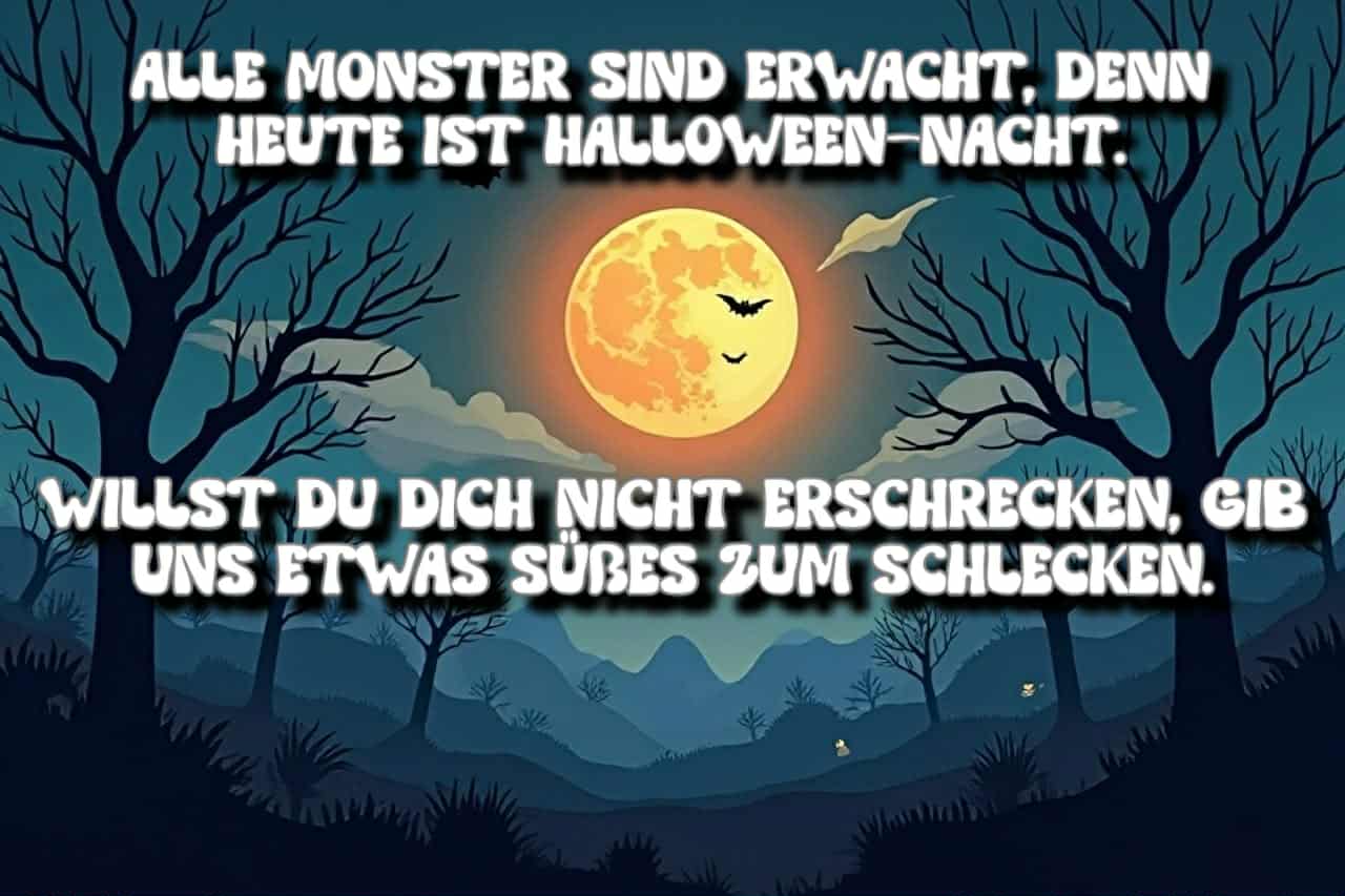 Halloween-Sprüche gestalten