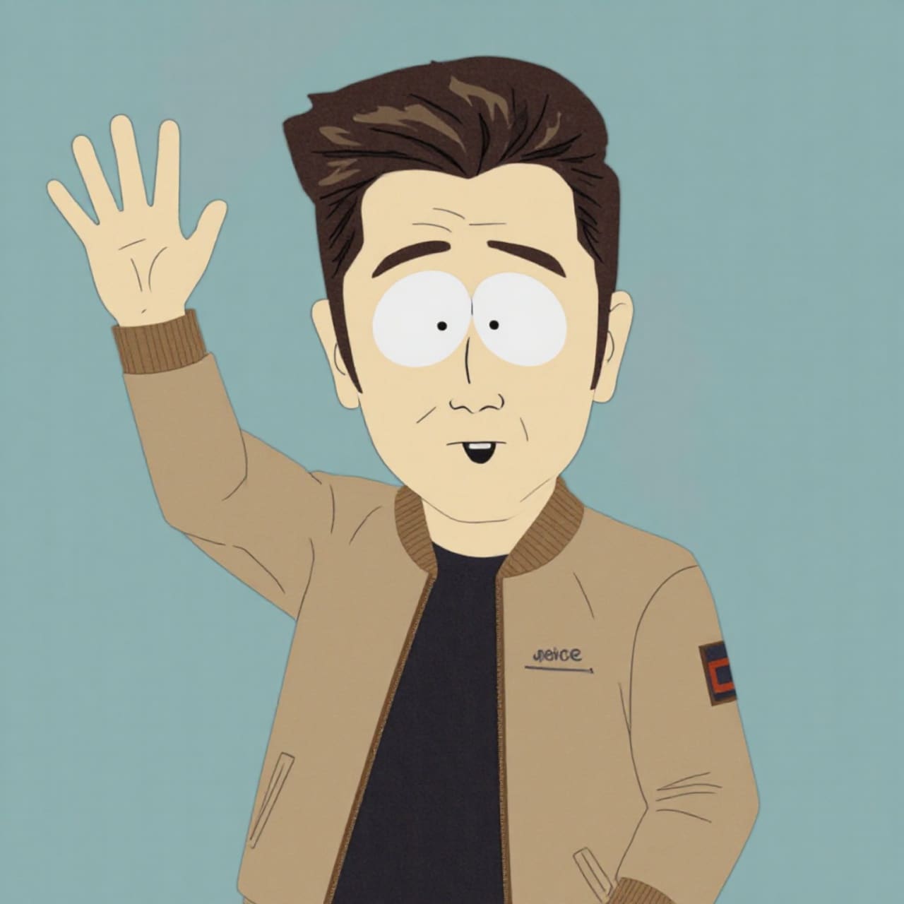 Imagen resultado luego de crear sticker South Park con MyEdit