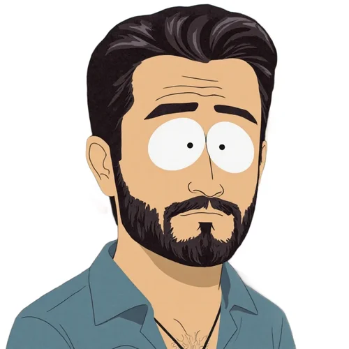 Imagen resultado luego de crear sticker South Park con MyEdit