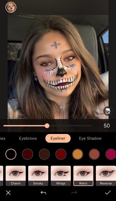 Easy Catrina Makeup with PhotoDirector