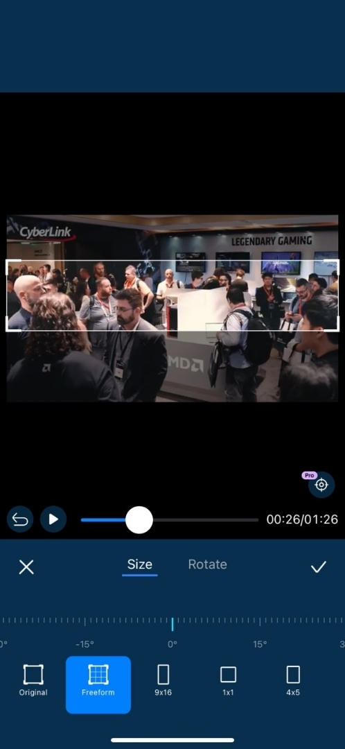 How to Make 5120x1080 Videos For Instagram Step 3