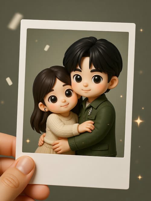 チェキ写をAIに