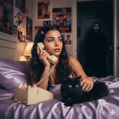 Ghostface AI animation result in MyEdit