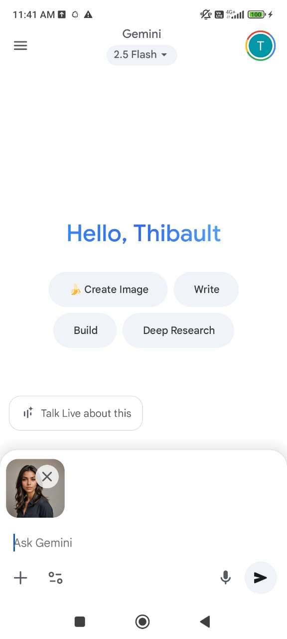 Upload a photo to Gemini for Ghostface AI prompt