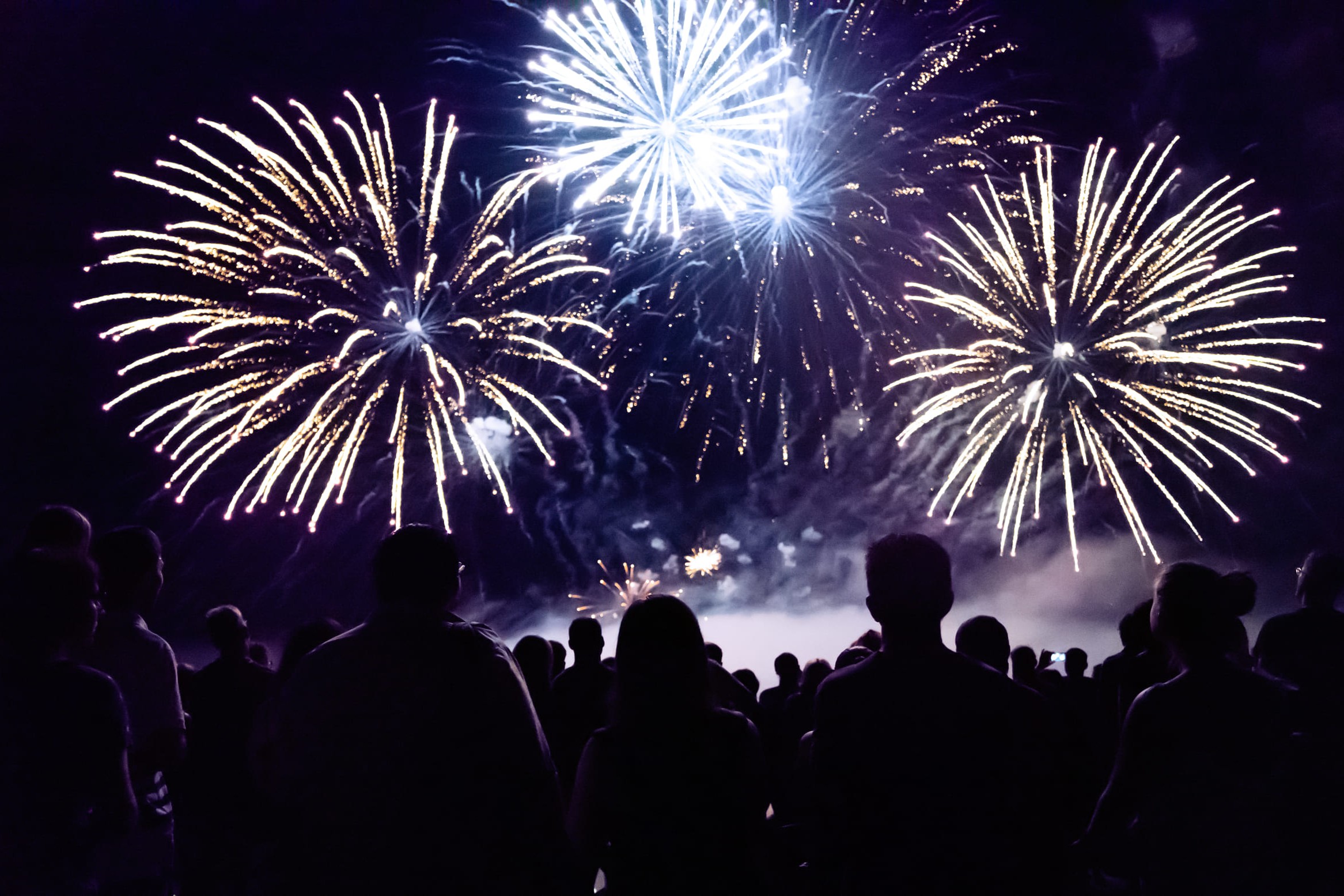 國慶日圖案：煙火