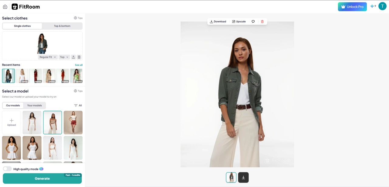 FitRoom AI Clothes Changer