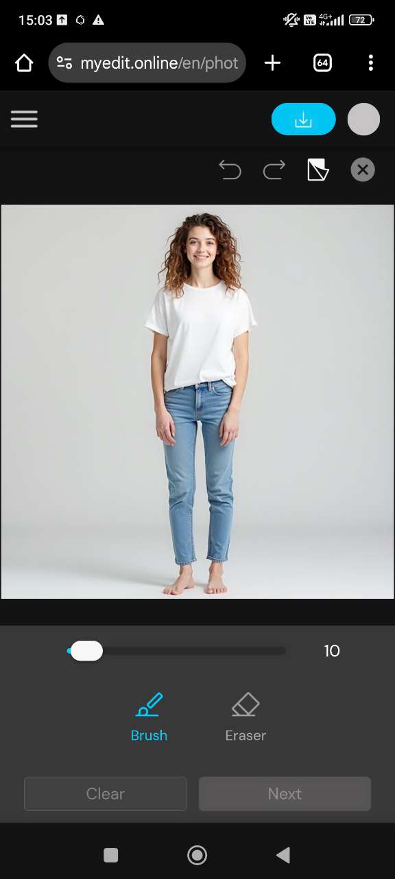 Importer une photo sur MyEdit