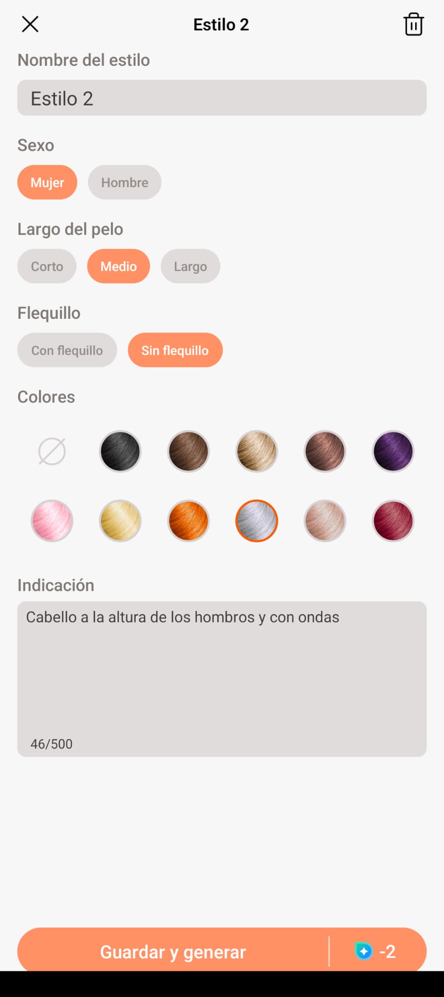 Filtros disponibles en MyEdit