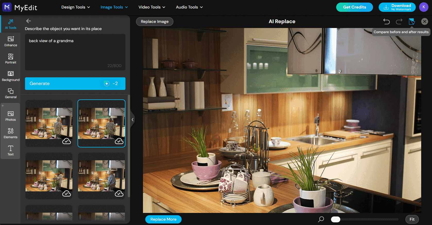 AI Image Generation with MyEdit