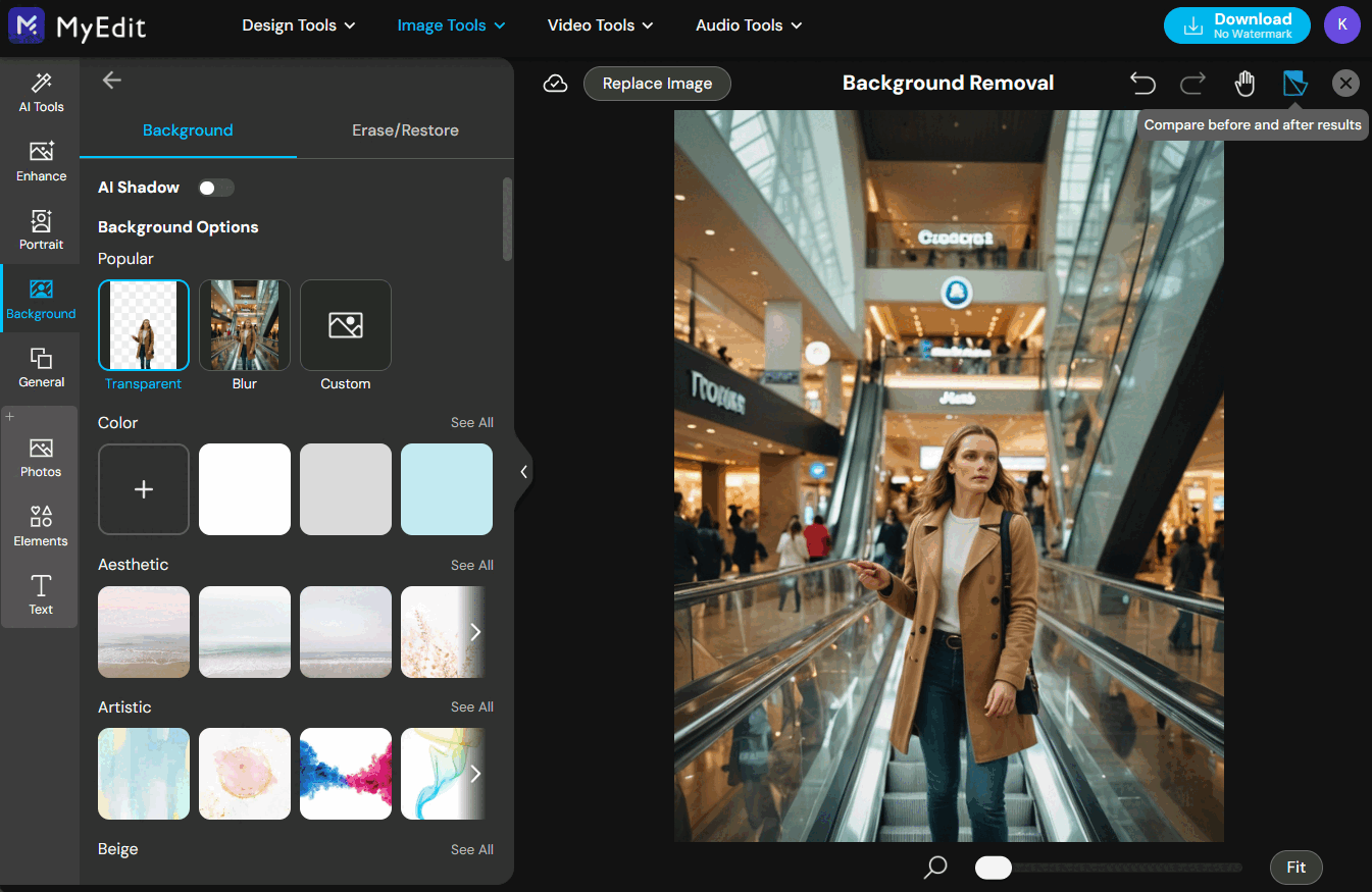 AI Image Generation with MyEdit