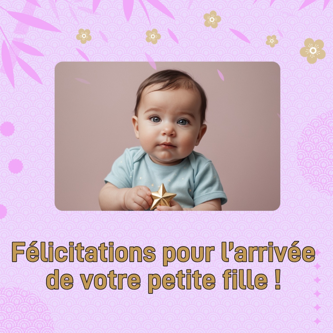 Exemple message naissance fille