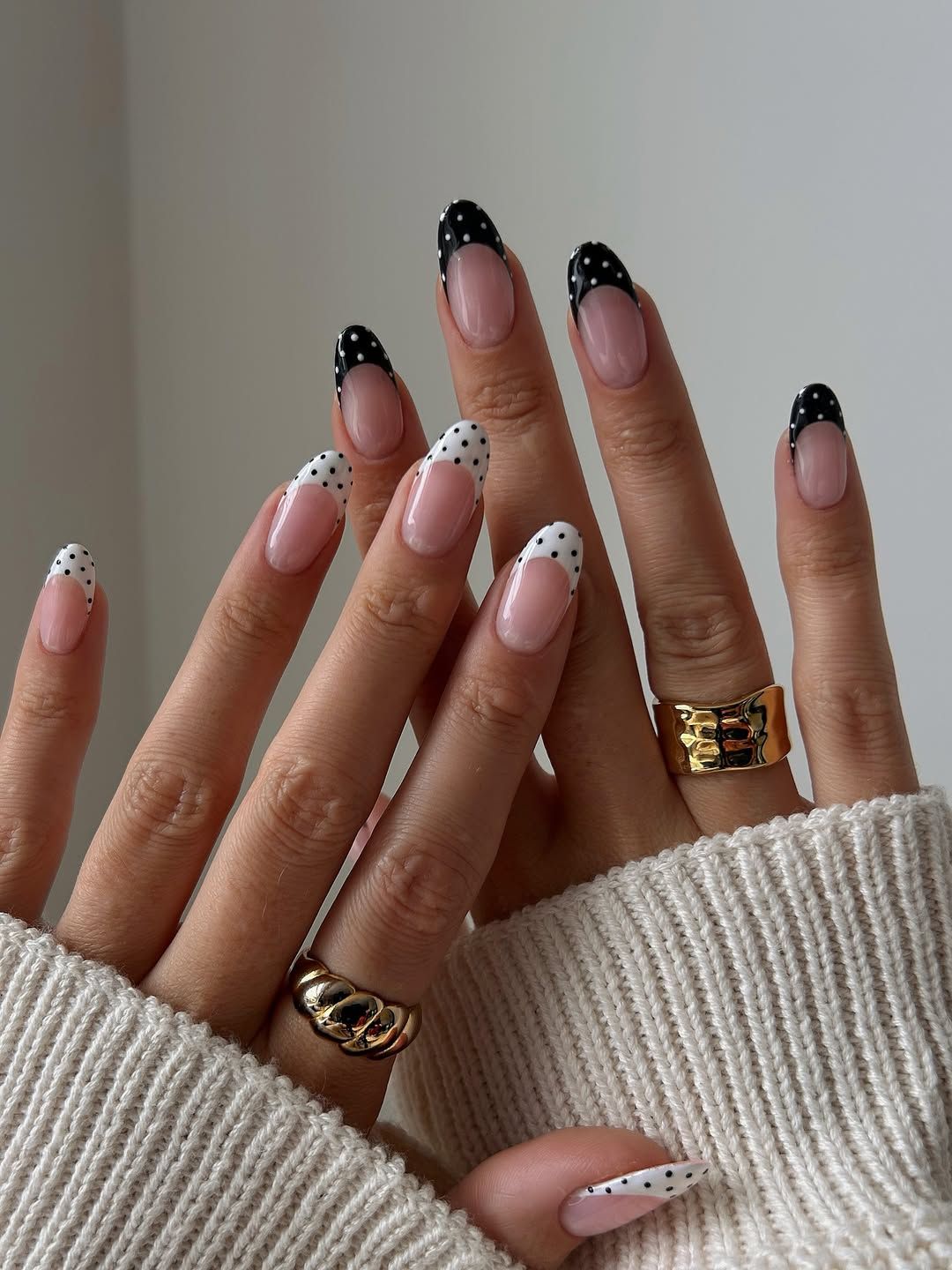 Polka-Dot French Tips