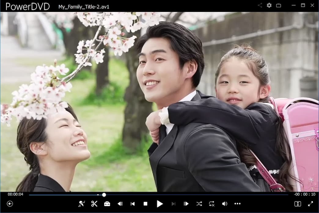 AV1の使用方法説明画面