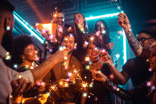 PhotoDirector - New Years Sparkle