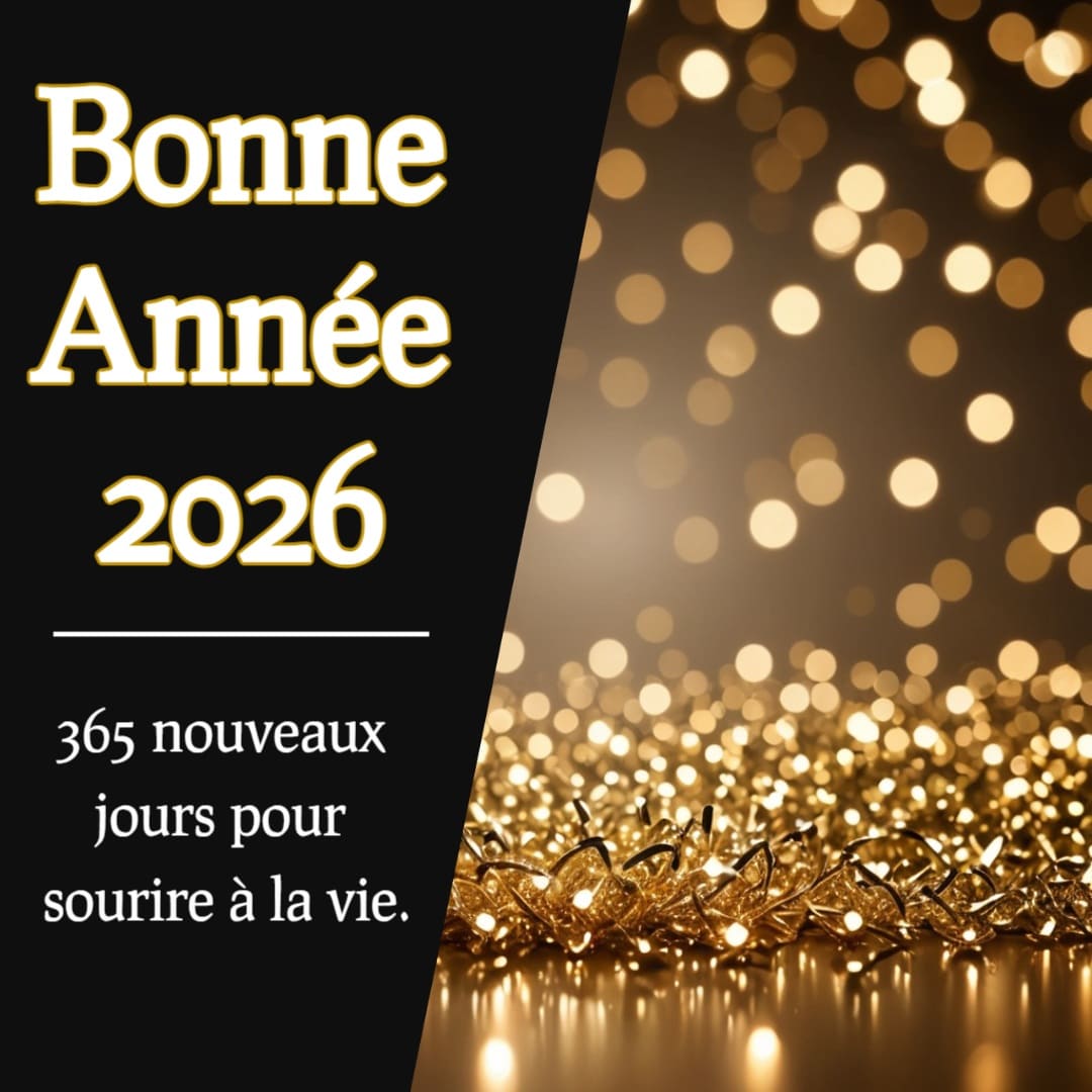 Image humoristique Bonne Année 2026