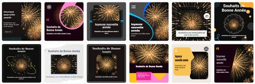 Propositions d’images personnalisées pour la bonne année 2026