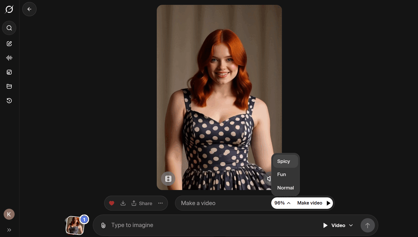 Grok Imagine Spicy Mode