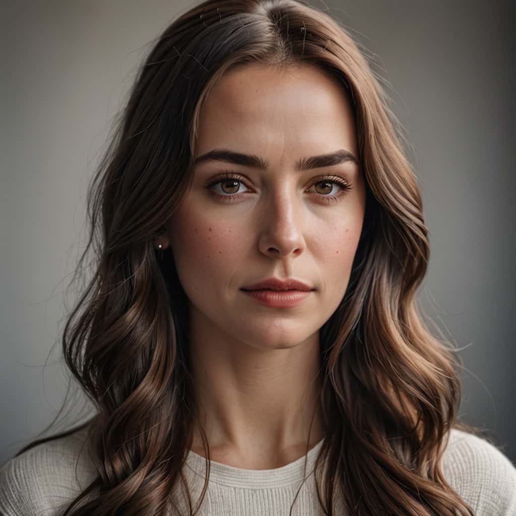 Imagen de referencia para para probar peinados bixie con PhotoDirector