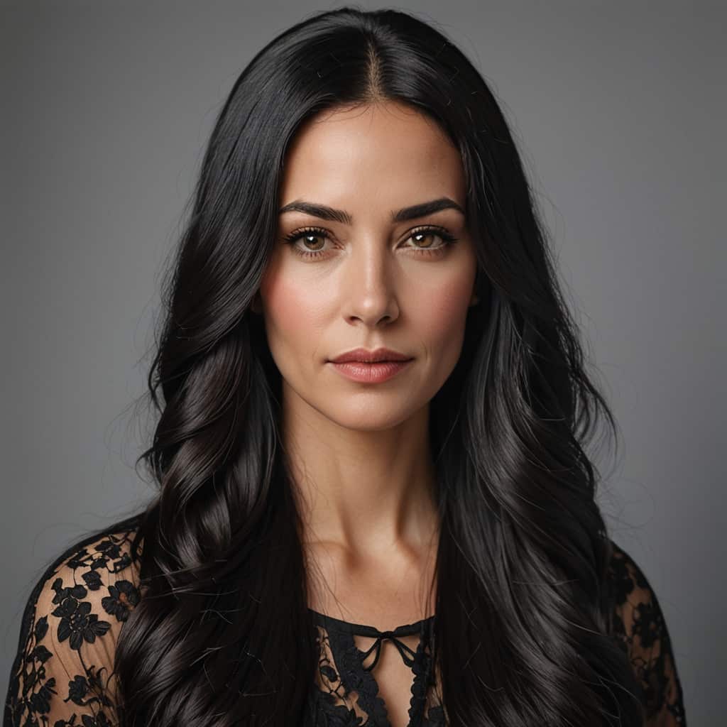 Imagen de referencia para probar peinados estilo bixie con PhotoDirector