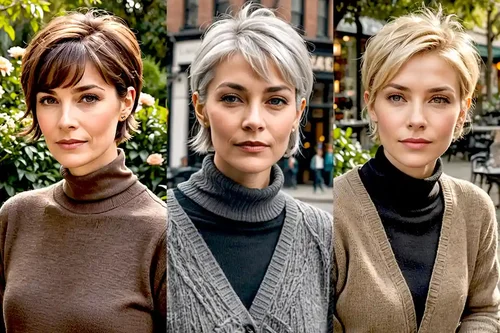 thumbnail de un peinados bixie creados con PhotoDirector