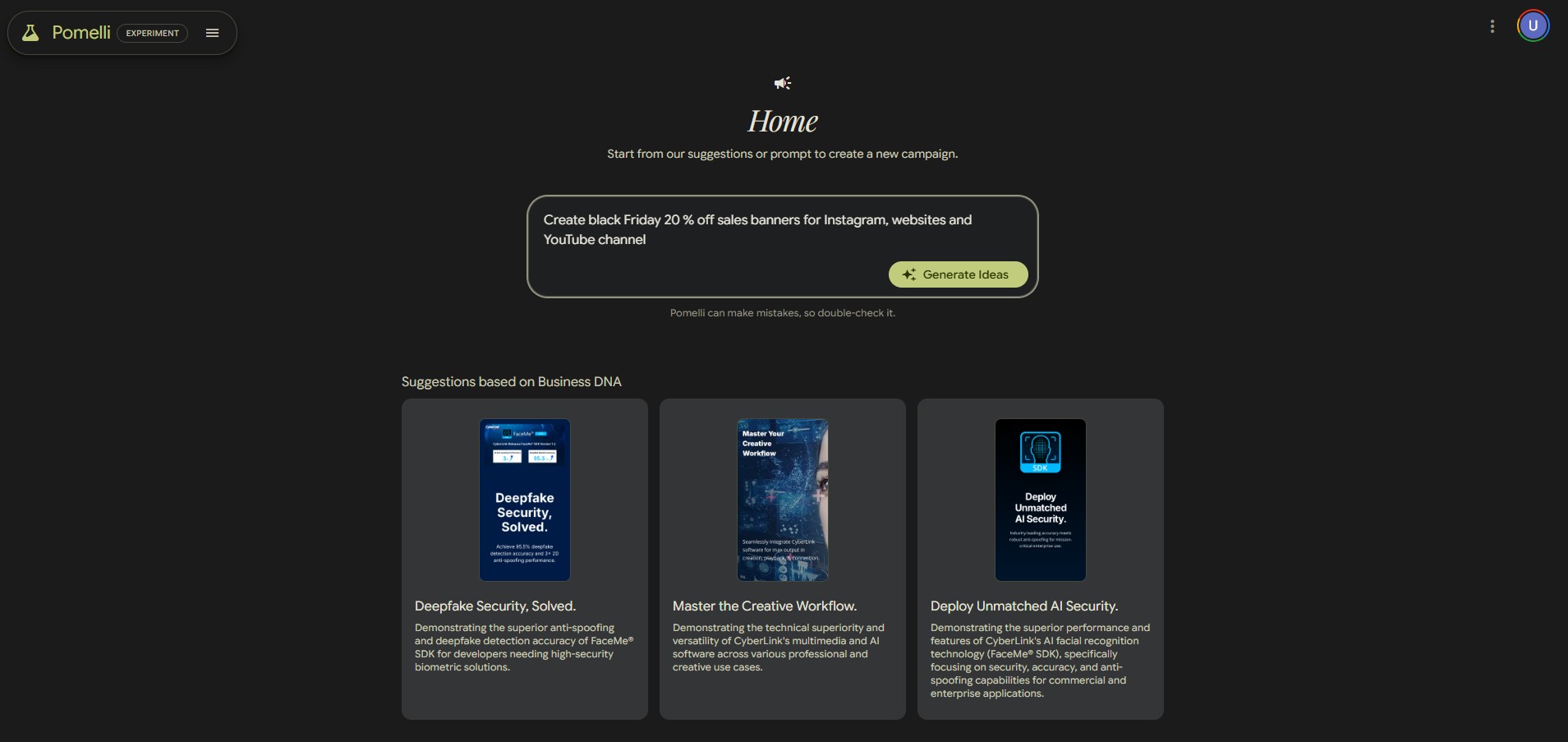 Pomelli 教學 行銷活動建議