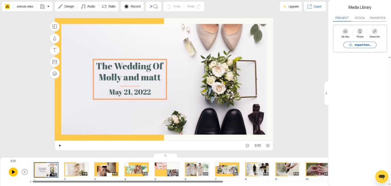 Animoto Online Video Editor