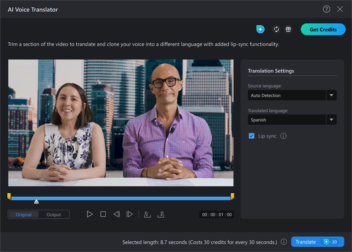Translate Video with AI