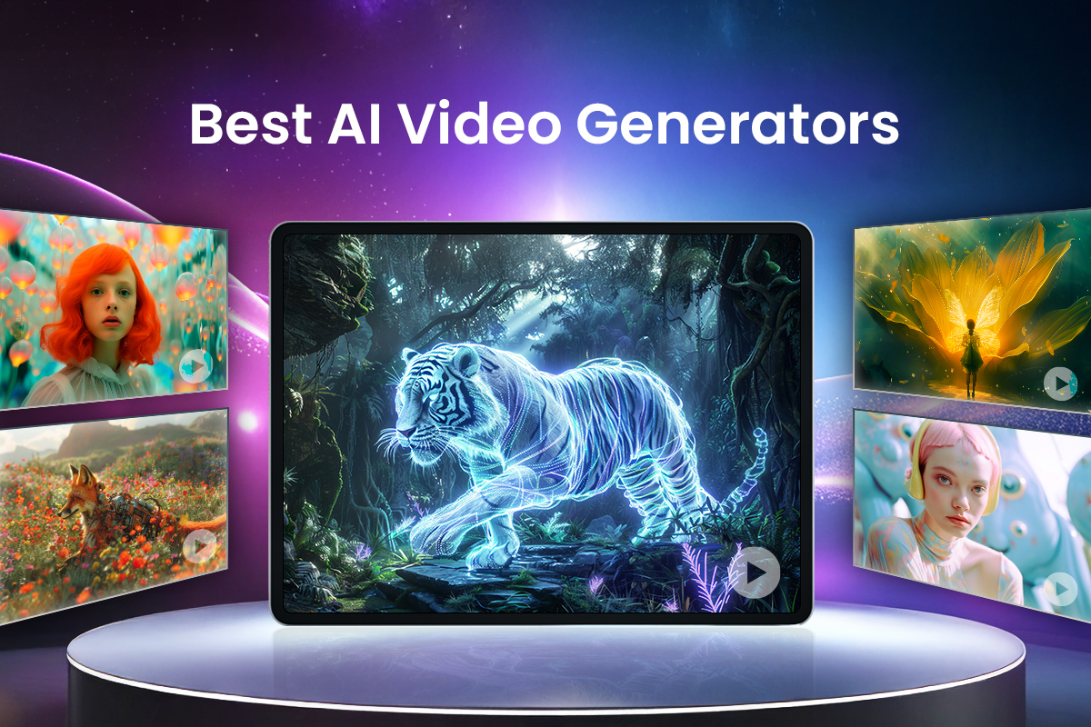 Best 12 AI Video Generators (Tested & Reviewed in 2025)