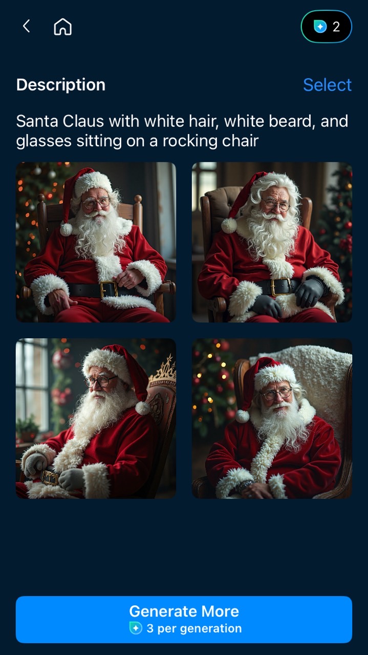 Make Custom Santa Claus Iamge with PowerDirector