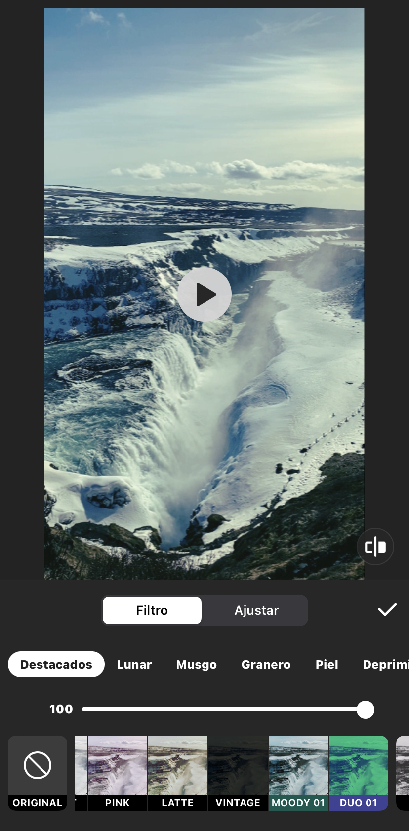 InShot app