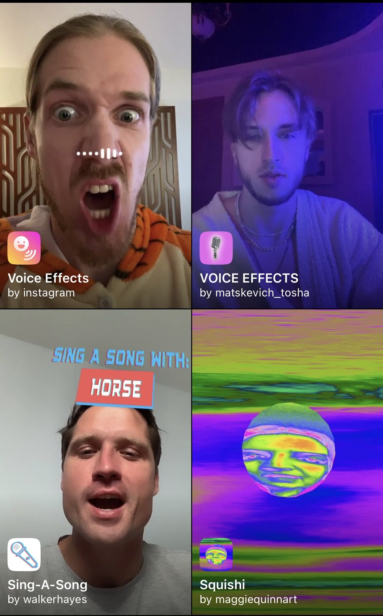 Effets de voix