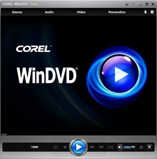 Corel WinDVD Interface