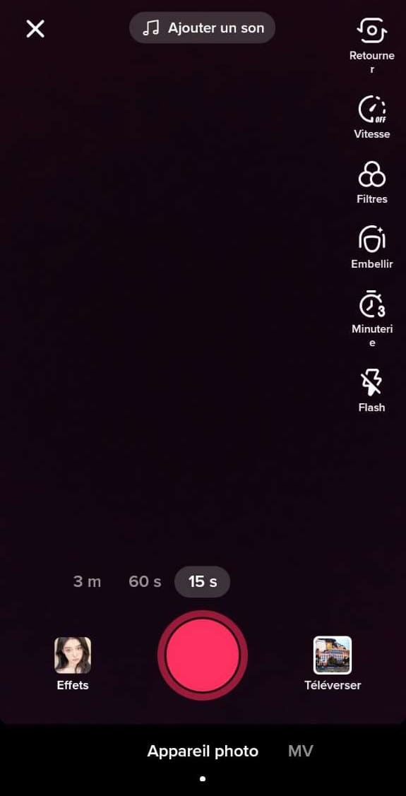 enregistrer un TikTok
