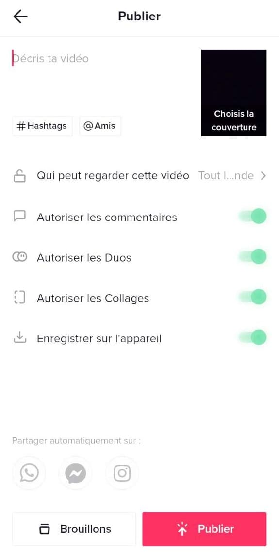 produire un tiktok