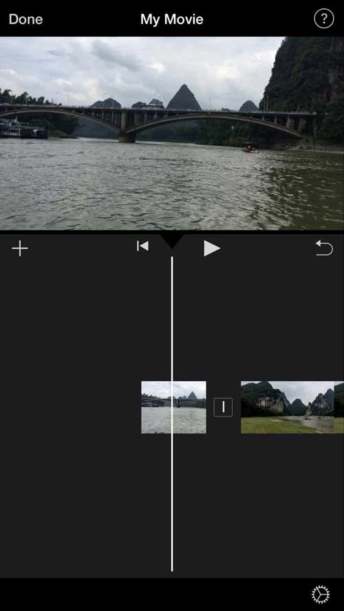 iMovie Screenshots
