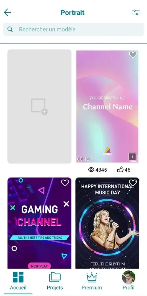 Promeo - etape 1 choisir un modele