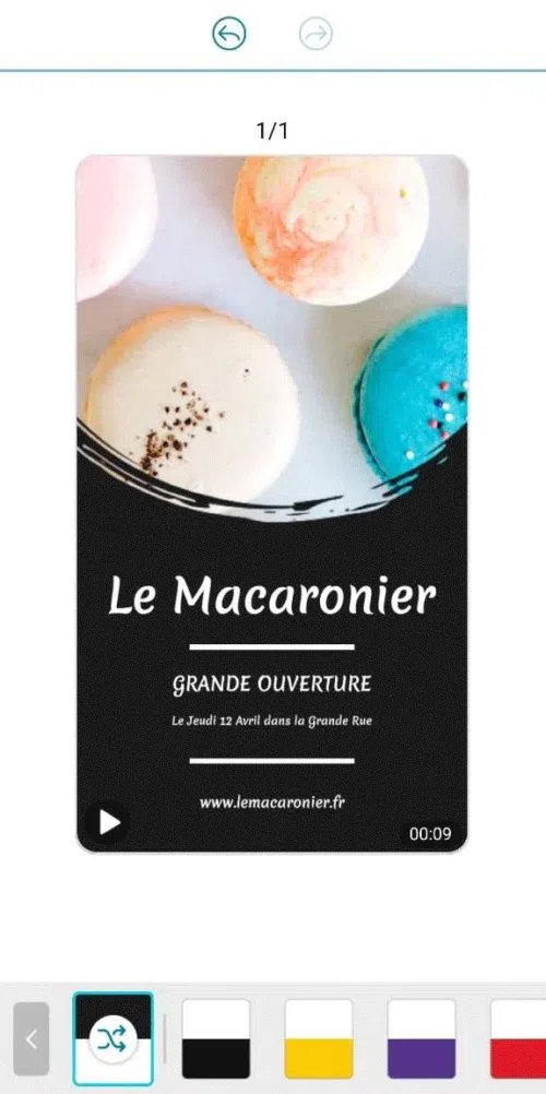 Promeo - changer couleurs